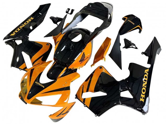 Honda CBR600RR Motorrad Verkleidungen Kit 2003-2004 - Orange Weiss Rot Glanzendes Schwarz Repsol