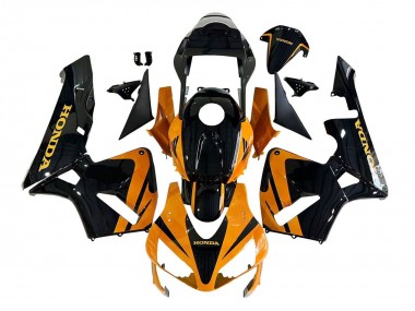 Honda CBR600RR Motorrad Verkleidungen Kit 2003-2004 - Orange Weiss Rot Glanzendes Schwarz Repsol