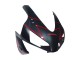 Honda CBR600RR Motorrad Verkleidung 2003-2004 - Rot Glanzendes Schwarz Matt Schwarz