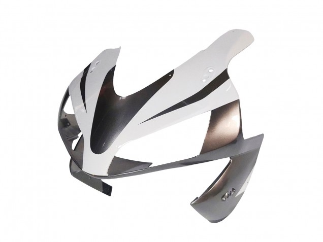 Honda CBR600RR Motorrad Verkleidung 2003-2004 - Weiss Matt Schwarz Rennen