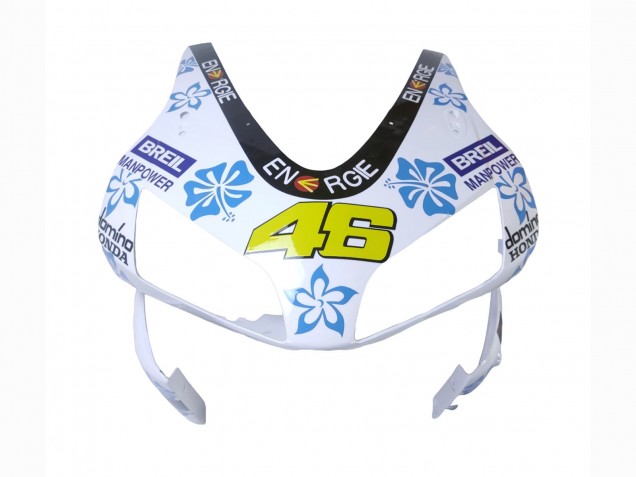 Honda CBR600RR Motorrad Verkleidung 2003-2004 - Weiss Blau Rot Nastro Azzurro 46