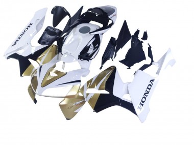 Honda CBR600RR Motorrad Verkleidung 2005-2006 - Gold Weiss Schwarz