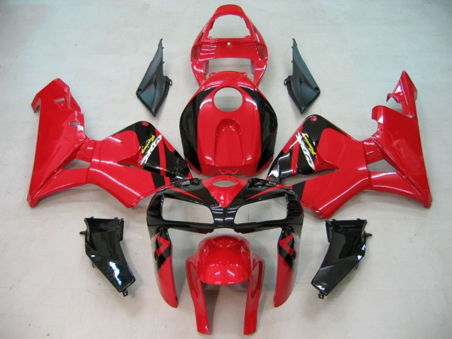 Honda CBR600RR Motorrad Verkleidung 2005-2006 - Rot Schwarz