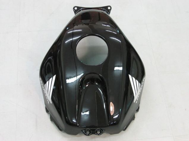 Honda CBR600RR Motorrad Verkleidung 2005-2006 - Glanzendes Schwarz Weiss West