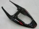 Honda CBR600RR Motorrad Verkleidung 2005-2006 - Glanzendes Schwarz Weiss West
