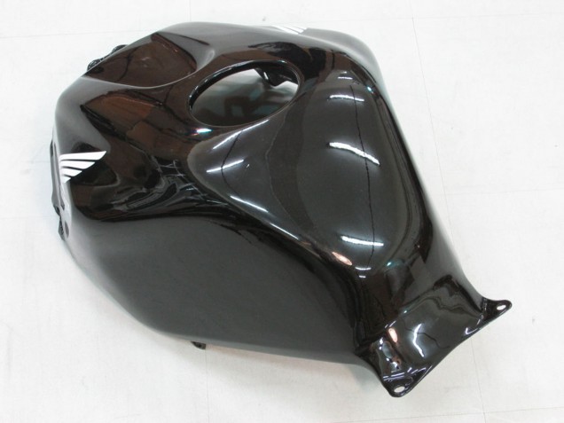 Honda CBR600RR Motorrad Verkleidung 2005-2006 - Glanzendes Schwarz Weiss West