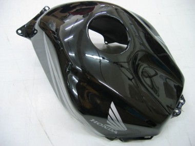 Honda CBR600RR Motorrad Verkleidung 2005-2006 - Glanzendes Schwarz Grau Flamme