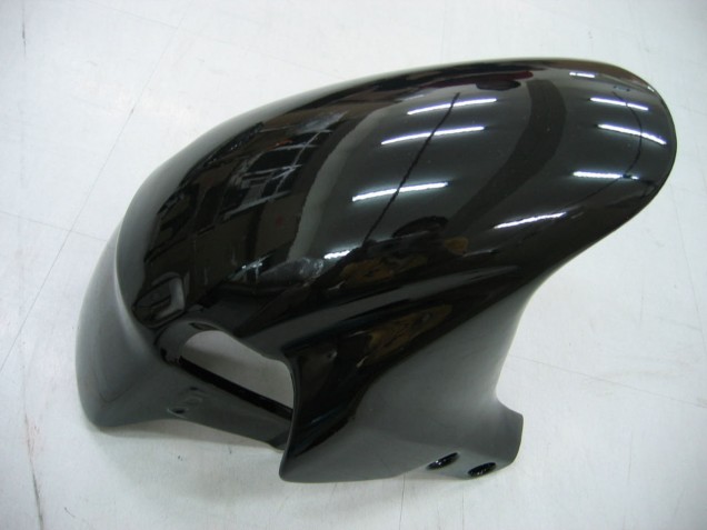 Honda CBR600RR Motorrad Verkleidung 2005-2006 - Glanzendes Schwarz Grau Flamme