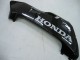 Honda CBR600RR Motorrad Verkleidung 2005-2006 - Glanzendes Schwarz Grau Flamme