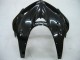 Honda CBR600RR Motorrad Verkleidung 2005-2006 - Glanzendes Schwarz Grau Flamme