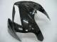 Honda CBR600RR Motorrad Verkleidung 2005-2006 - Glanzendes Schwarz Grau Flamme