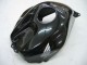 Honda CBR600RR Motorrad Verkleidung 2005-2006 - Glanzendes Schwarz Grau Flamme