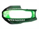 Honda CBR600RR Motorrad Verkleidung 2005-2006 - Glanzendes Schwarz Grun Flamme