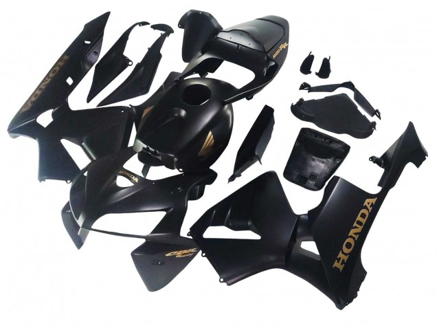 Honda CBR600RR Motorrad Verkleidung 2005-2006 - Matt Schwarz