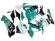 Honda CBR600RR Motorrad Verkleidung 2005-2006 - Hellgrun Weiss Glanzendes Schwarz Joe Rocket
