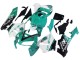 Honda CBR600RR Motorrad Verkleidung 2005-2006 - Hellgrun Weiss Glanzendes Schwarz Joe Rocket