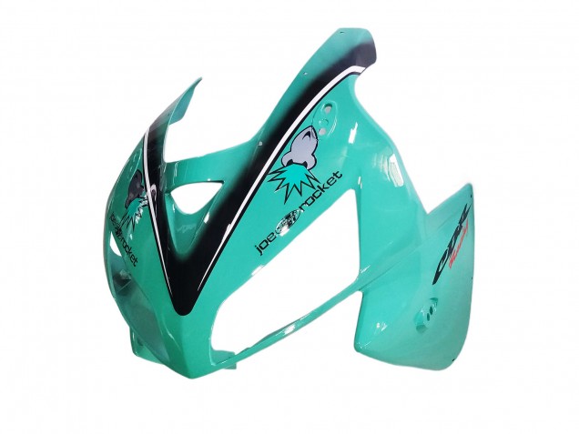 Honda CBR600RR Motorrad Verkleidung 2005-2006 - Hellgrun Weiss Glanzendes Schwarz Joe Rocket