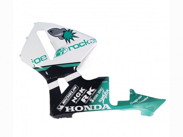 Honda CBR600RR Motorrad Verkleidung 2005-2006 - Hellgrun Weiss Glanzendes Schwarz Joe Rocket