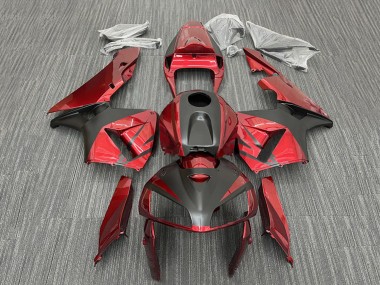 Honda CBR600RR Motorrad Verkleidung 2005-2006 - Rot Schwarz