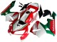 Honda CBR600RR Motorrad Verkleidung 2005-2006 - Rot Weiss Grun