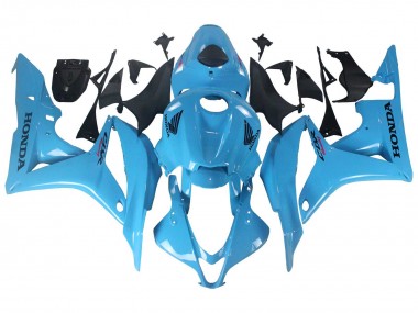 Honda CBR600RR Motorrad Verkleidung 2007-2008 - Hellblau Rennen