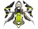 Honda CBR600RR Motorrad Verkleidung 2007-2008 - Grau Fluoreszierendes Gelb Hai