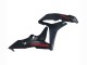 Honda CBR600RR Motorrad Verkleidung 2007-2008 - Matt Schwarz Rot