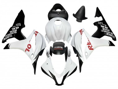 Honda CBR600RR Motorrad Verkleidung 2007-2008 - Weiss Matt Schwarz Rot Repsol
