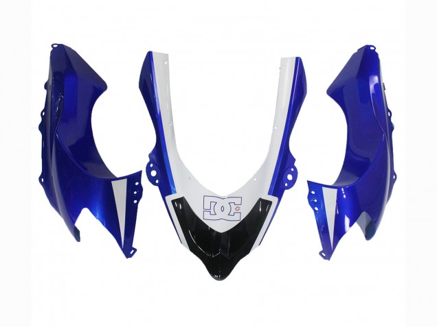 Kawasaki ZX10R Motorrad Verkleidung 2004-2005 - Schwarz Weiss