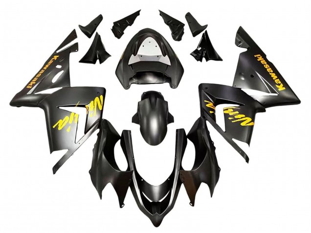 Kawasaki ZX10R Motorrad Verkleidung 2004-2005 - Schwarz Ninja