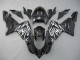 Kawasaki ZX10R Motorrad Verkleidung 2004-2005 - Schwarz Weiss