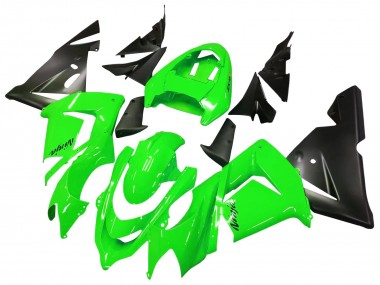 Kawasaki ZX10R Motorrad Verkleidung 2004-2005 - Grun Schwarz Ninja