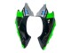 Kawasaki ZX10R Motorrad Verkleidung 2004-2005 - Grun Silber Schwarz 69