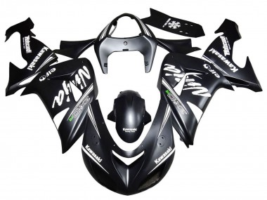 Kawasaki ZX10R Motorrad Verkleidung 2006-2007 - Matt Schwarz
