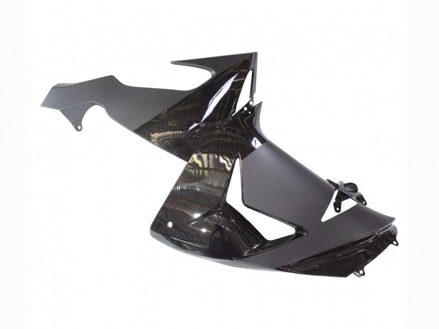 Kawasaki ZX10R Motorrad Verkleidung 2006-2007 - Matt Schwarz Glanzendes Schwarz