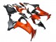 Kawasaki ZX10R Motorrad Verkleidung 2008-2010 - Burnt Orange Schwarz