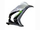 Kawasaki ZX10R Motorrad Verkleidung 2016-2020 - Silber Grun Schwarz