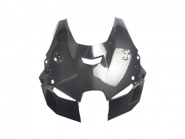 Kawasaki ZX10R Motorrad Verkleidung 2021-2025 - Schwarze Carbonfaser
