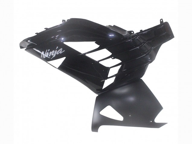 Kawasaki ZX14R ZZR1400 Motorrad Verkleidung 2012-2024 - Glanzendes Schwarz Matt Schwarz Weiss Ninja