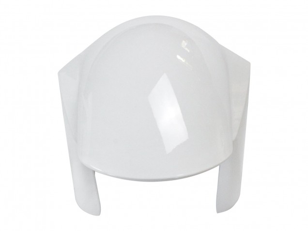 Kawasaki ZX6R Motorrad Verkleidung 2003-2004 - Weiss Schwarz Aufkleber