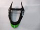 Kawasaki ZX6R Motorrad Verkleidung 2003-2004 - Grun Schwarz Elf Bridgestone