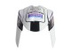 Kawasaki ZX6R Motorrad Verkleidung 2005-2006 - Weiss Lila Schwarz Rizoma Playboy Denso