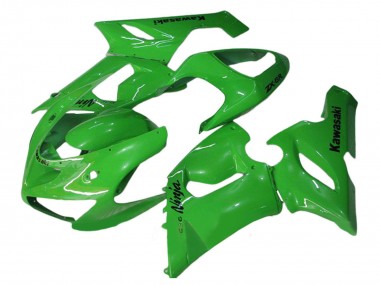Kawasaki ZX6R Motorrad Verkleidung 2005-2006 - Grun