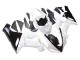 Kawasaki ZX6R Motorrad Verkleidung 2005-2006 - Weiss Schwarz Gold Ninja