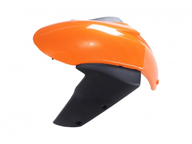 Kawasaki ZX6R Motorrad Verkleidung 2007-2008 - Orange Schwarz Ninja