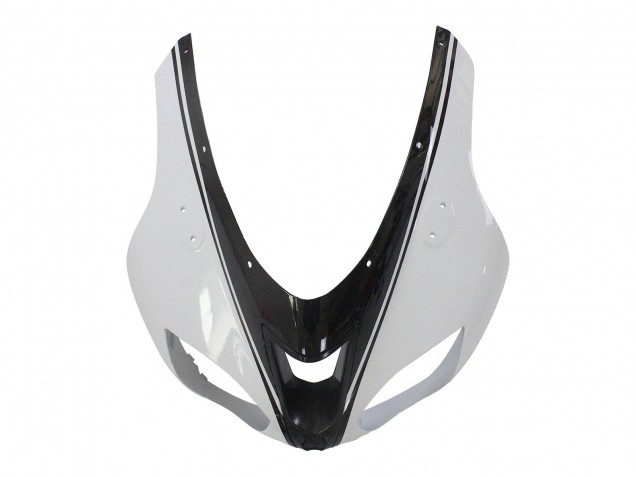 Kawasaki ZX6R Motorrad Verkleidung 2007-2008 - Weiss Schwarz