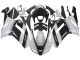 Kawasaki ZX6R Motorrad Verkleidung 2007-2008 - Weiss Schwarz