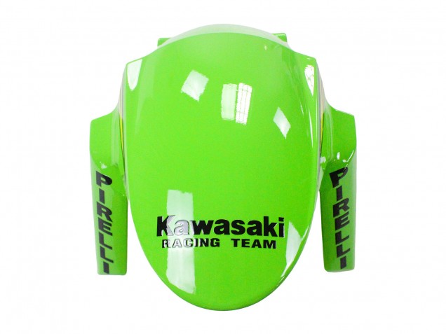 Kawasaki ZX6R Motorrad Verkleidung 2009-2012 - Grun Glanzendes Schwarz Gelb Weiss Rot Elf Monster