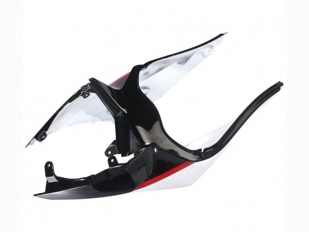 Kawasaki ZX6R Motorrad Verkleidung 2009-2012 - Weiss Rot Schwarz Grun