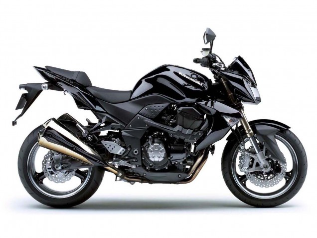 Kawasaki ZX6R Motorrad Verkleidung 2019-2022 - Glanzendes Schwarz